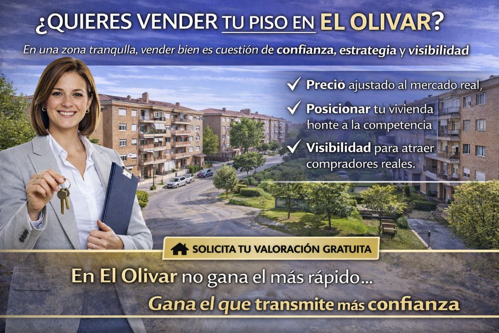 Vende tu piso en el olivar Alcalá de henares